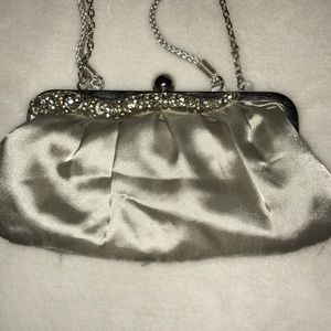 FINAL PRICE! Silver Formal Merona purse/clutch